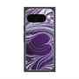 プレミアムスクエアケース with Pixelsnap［ y2k(Year2000) - Heart - Rich Purple ］