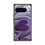 プレミアムスクエアケース with Pixelsnap［ y2k(Year2000) - Heart - Rich Purple ］