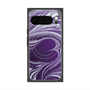 プレミアムスクエアケース with Pixelsnap［ y2k(Year2000) - Heart - Rich Purple ］