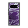 プレミアムスクエアケース with Pixelsnap［ y2k(Year2000) - Heart - Rich Purple ］