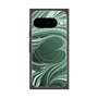 プレミアムスクエアケース with Pixelsnap［ y2k(Year2000) - Heart - Full Green ］