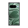 プレミアムスクエアケース with Pixelsnap［ y2k(Year2000) - Heart - Full Green ］