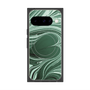 プレミアムスクエアケース with Pixelsnap［ y2k(Year2000) - Heart - Full Green ］
