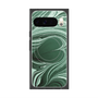 プレミアムスクエアケース with Pixelsnap［ y2k(Year2000) - Heart - Full Green ］
