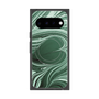 プレミアムスクエアケース with Pixelsnap［ y2k(Year2000) - Heart - Full Green ］