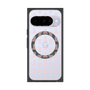 プレミアムスクエアケース with Pixelsnap［ LANVIN en Bleu - Monogram - Pink ］