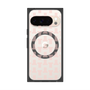 プレミアムスクエアケース with Pixelsnap［ LANVIN en Bleu - Monogram - Pink ］