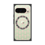 プレミアムスクエアケース with Pixelsnap［ LANVIN en Bleu - Monogram - Pink ］