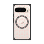 プレミアムスクエアケース with Pixelsnap［ LANVIN en Bleu - Monogram - Pink ］