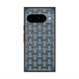 プレミアムスクエアケース with Pixelsnap［ LANVIN en Bleu - Monogram - Blue ］