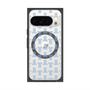 プレミアムスクエアケース with Pixelsnap［ LANVIN en Bleu - Monogram - Blue ］