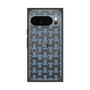 プレミアムスクエアケース with Pixelsnap［ LANVIN en Bleu - Monogram - Blue ］
