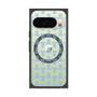 プレミアムスクエアケース with Pixelsnap［ LANVIN en Bleu - Monogram - Blue ］