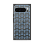 プレミアムスクエアケース with Pixelsnap［ LANVIN en Bleu - Monogram - Blue ］