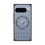 プレミアムスクエアケース with Pixelsnap［ LANVIN en Bleu - Monogram - Blue ］