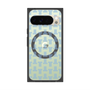 プレミアムスクエアケース with Pixelsnap［ LANVIN en Bleu - Monogram - Blue ］