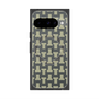 プレミアムスクエアケース with Pixelsnap［ LANVIN en Bleu - Monogram - Yellow ］