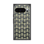 プレミアムスクエアケース with Pixelsnap［ LANVIN en Bleu - Monogram - Yellow ］