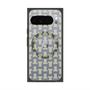 プレミアムスクエアケース with Pixelsnap［ LANVIN en Bleu - Monogram - Yellow ］