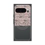 プレミアムスクエアケース with Pixelsnap［ LANVIN en Bleu - Lace - Pink ］