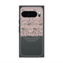 プレミアムスクエアケース with Pixelsnap［ LANVIN en Bleu - Lace - Pink ］