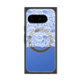 プレミアムスクエアケース with Pixelsnap［ LANVIN en Bleu - Lace - White ］