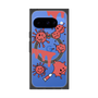 プレミアムスクエアケース with Pixelsnap［ PAINTING SMILE Red ］
