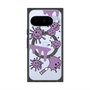 プレミアムスクエアケース with Pixelsnap［ PAINTING SMILE Purple ］