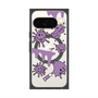プレミアムスクエアケース with Pixelsnap［ PAINTING SMILE Purple ］