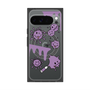 プレミアムスクエアケース with Pixelsnap［ PAINTING SMILE Purple ］