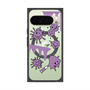 プレミアムスクエアケース with Pixelsnap［ PAINTING SMILE Purple ］