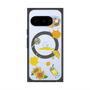 プレミアムスクエアケース with Pixelsnap［ DRAWING PAPER Yellow ］