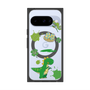 プレミアムスクエアケース with Pixelsnap［ DRAWING PAPER Green ］