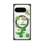 プレミアムスクエアケース with Pixelsnap［ DRAWING PAPER Green ］