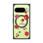 プレミアムスクエアケース with Pixelsnap［ DRAWING PAPER Red ］