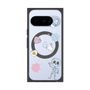 プレミアムスクエアケース with Pixelsnap［ DRAWING PAPER White ］