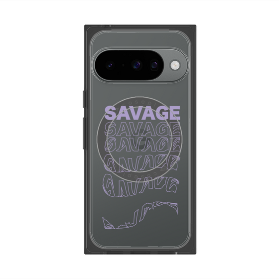 プレミアムスクエアケース with Pixelsnap［ SAVAGE Purple ］