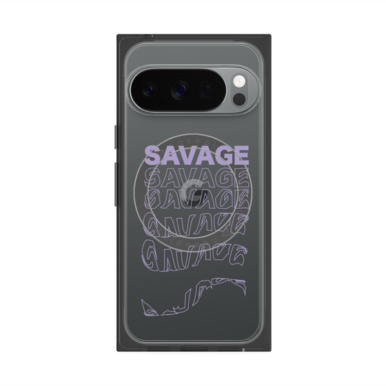 プレミアムスクエアケース with Pixelsnap［ SAVAGE Purple ］