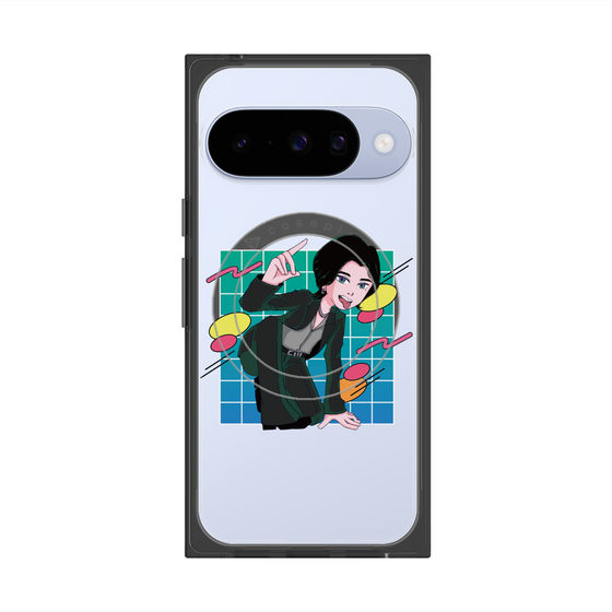 プレミアムスクエアケース with Pixelsnap［ KARUMA Character Design CASE ］