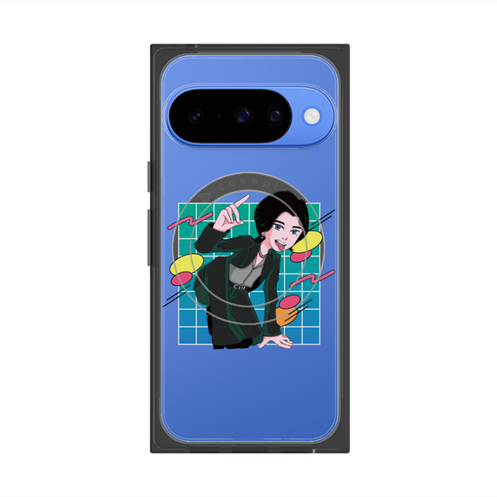 プレミアムスクエアケース with Pixelsnap［ KARUMA Character Design CASE ］