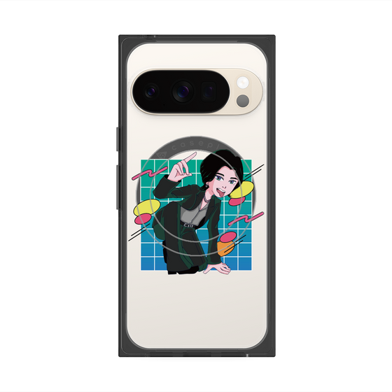 プレミアムスクエアケース with Pixelsnap［ KARUMA Character Design CASE ］