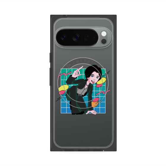 プレミアムスクエアケース with Pixelsnap［ KARUMA Character Design CASE ］