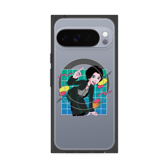 プレミアムスクエアケース with Pixelsnap［ KARUMA Character Design CASE ］