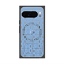 プレミアムスクエアケース with Pixelsnap［ LANVIN en Bleu - Logo Pattern - Blue ］