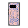 プレミアムスクエアケース with Pixelsnap［ LANVIN en Bleu - Logo Pattern - Pink ］