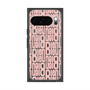 プレミアムスクエアケース with Pixelsnap［ LANVIN en Bleu - Logo Pattern - Pink ］
