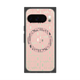 プレミアムスクエアケース with Pixelsnap［ LANVIN en Bleu - Logo Pattern - Pink ］