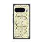 プレミアムスクエアケース with Pixelsnap［ LANVIN en Bleu - Logo Pattern - Yellow ］