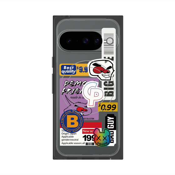 プレミアムスクエアケース with Pixelsnap［ Demon Friends Sticker .2 ］