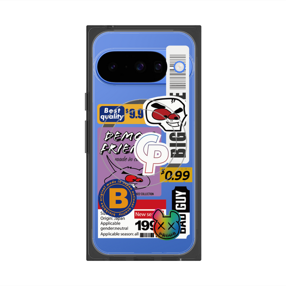 プレミアムスクエアケース with Pixelsnap［ Demon Friends Sticker .2 ］